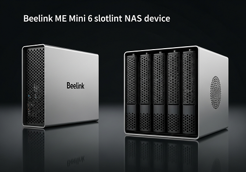 نقد و بررسی مینی پیسی و NAS شش اسلاته Beelink ME Mini نقد و بررسی مینی پیسی و NAS شش اسلاته Beelink ME Mini